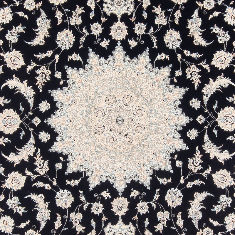 Alfombra Persa - Nain - Prima - 340 x 246 cm - azul oscuro