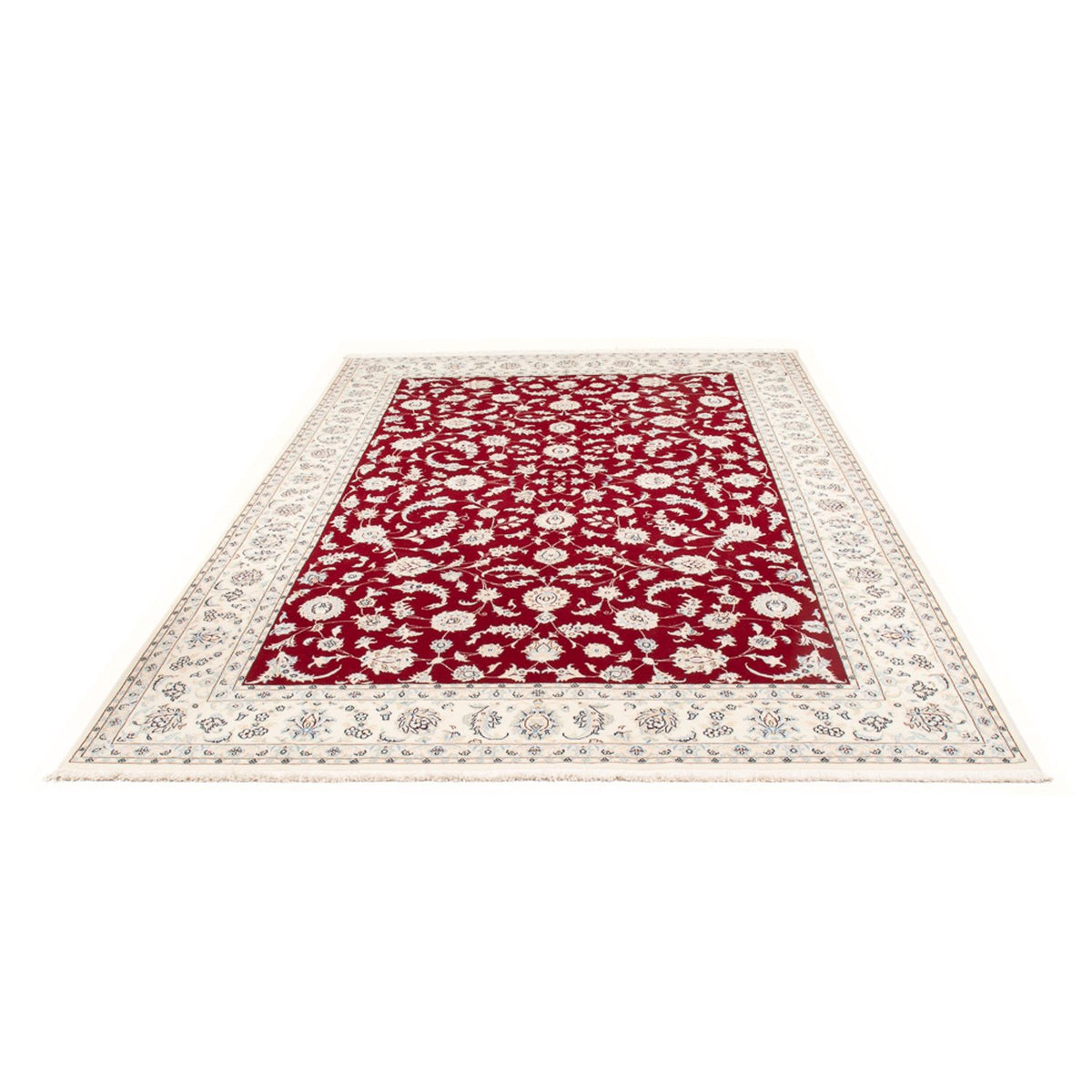Alfombra Persa - Nain - Prima - 294 x 200 cm - rojo