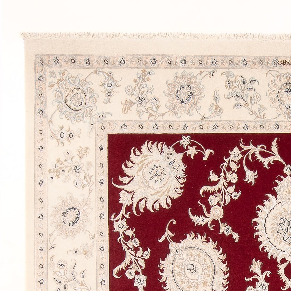 Alfombra Persa - Nain - Prima - 297 x 248 cm - rojo