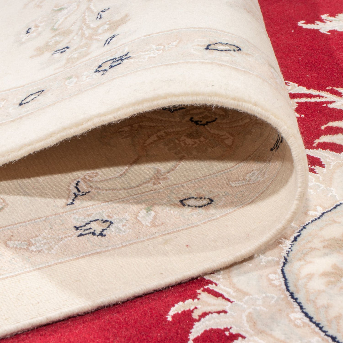 Alfombra Persa - Nain - Prima - 297 x 248 cm - rojo