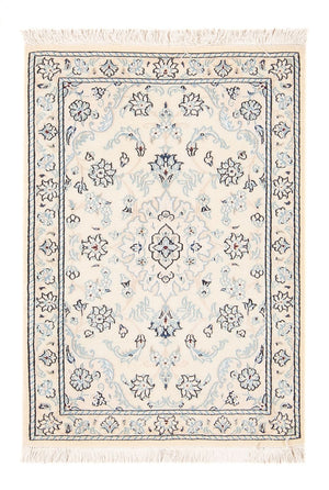 Alfombra persa - Nain - 94 x 60 cm - crema