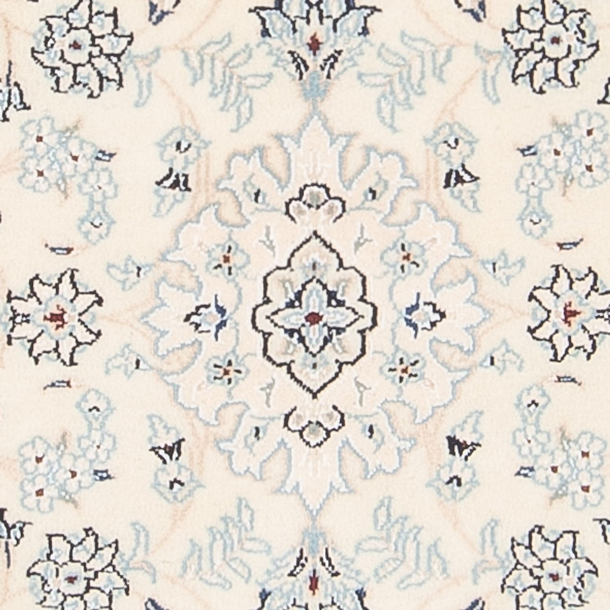 Alfombra persa - Nain - 94 x 60 cm - crema