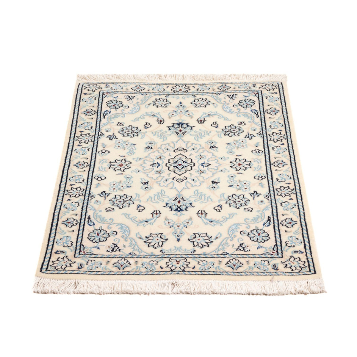 Alfombra persa - Nain - 94 x 60 cm - crema