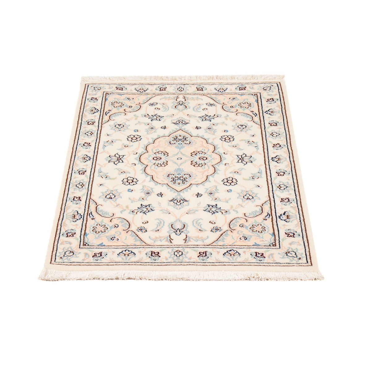 Alfombra persa - Nain - 91 x 60 cm - beige