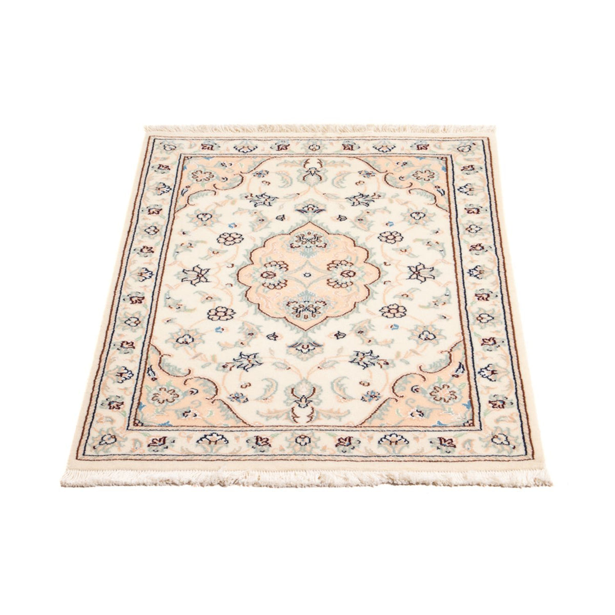 Alfombra persa - Nain - 92 x 60 cm - beige