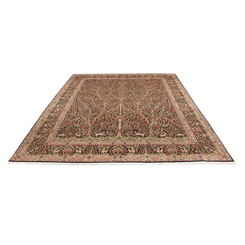 Alfombra persa - Clásica - Real - 328 x 253 cm - azul oscuro