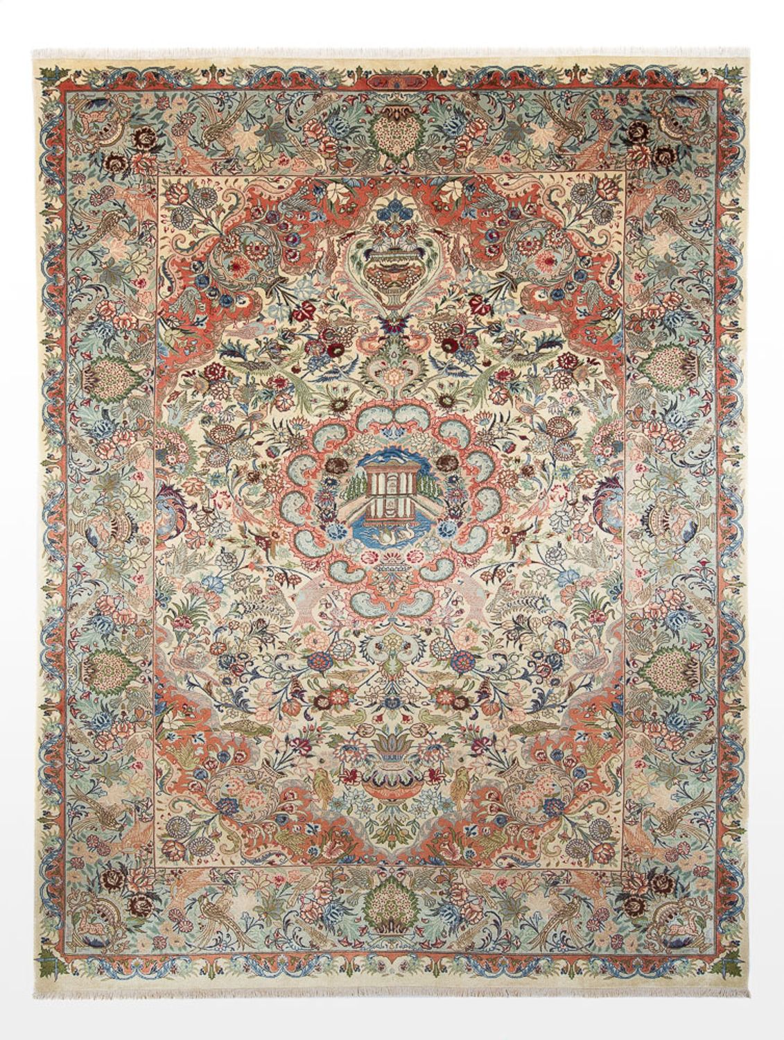 Alfombra persa - Clásica - 348 x 245 cm - multicolor