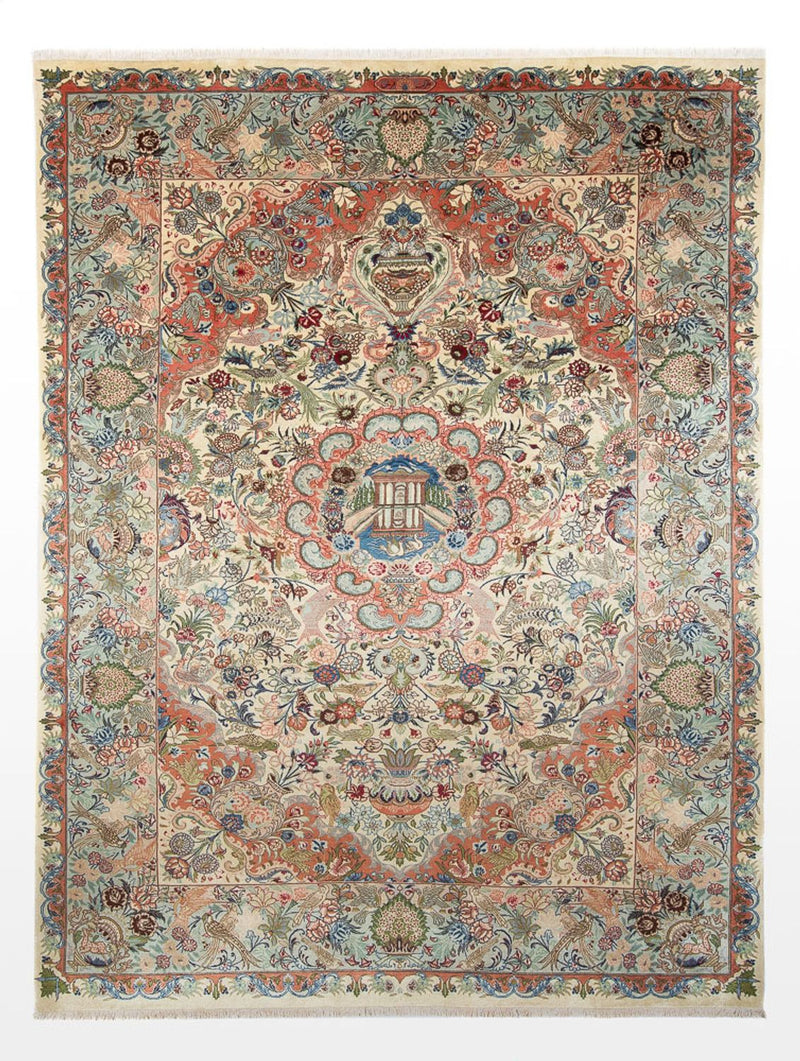 Alfombra persa - Clásica - 348 x 245 cm - multicolor