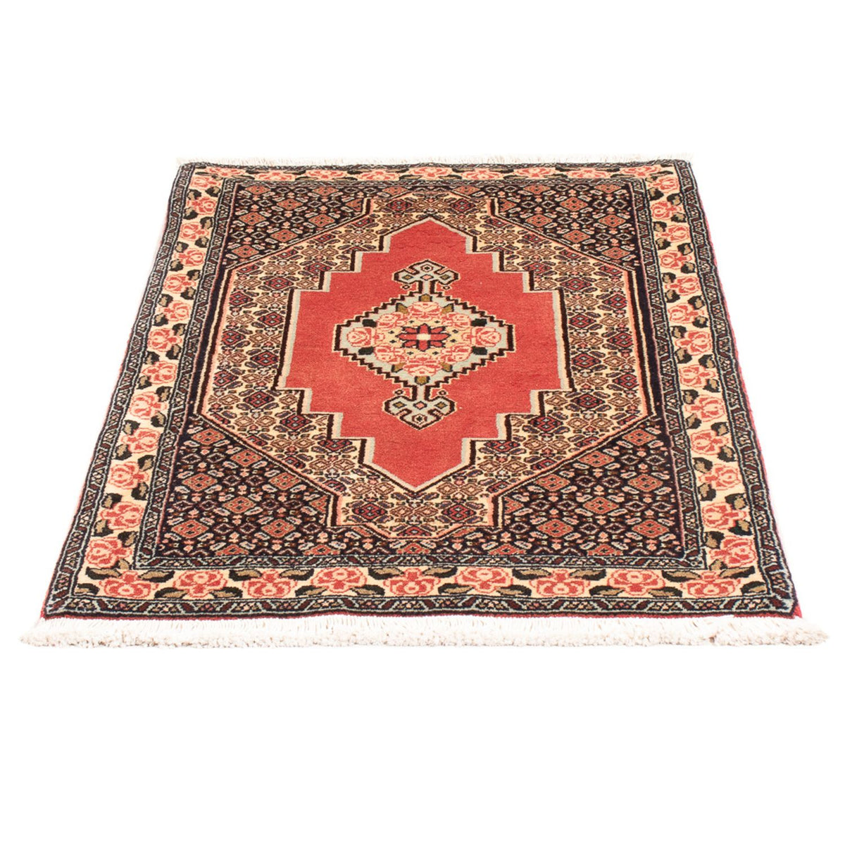 Alfombra persa - Clásica - 110 x 75 cm - rojo