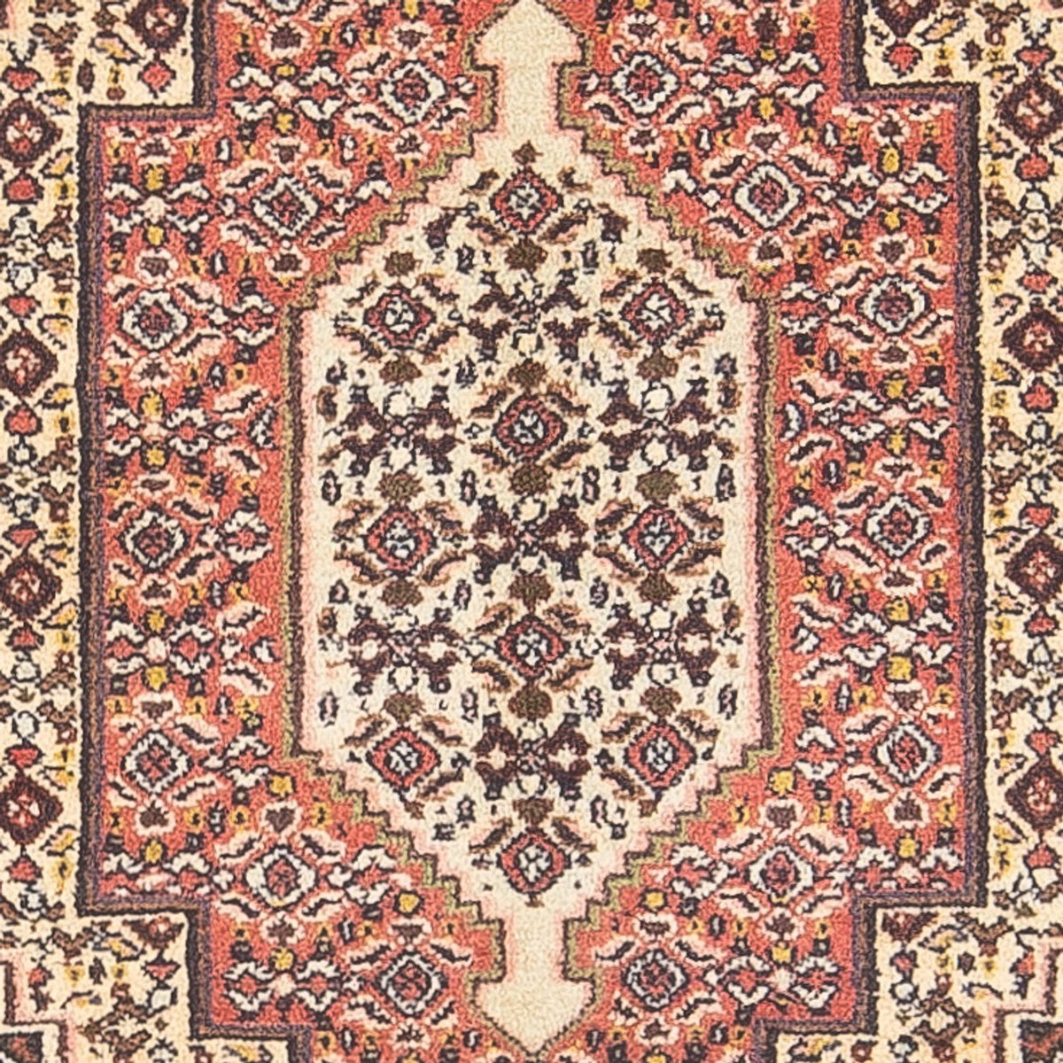 Alfombra persa - Clásica - 112 x 76 cm - rojo claro