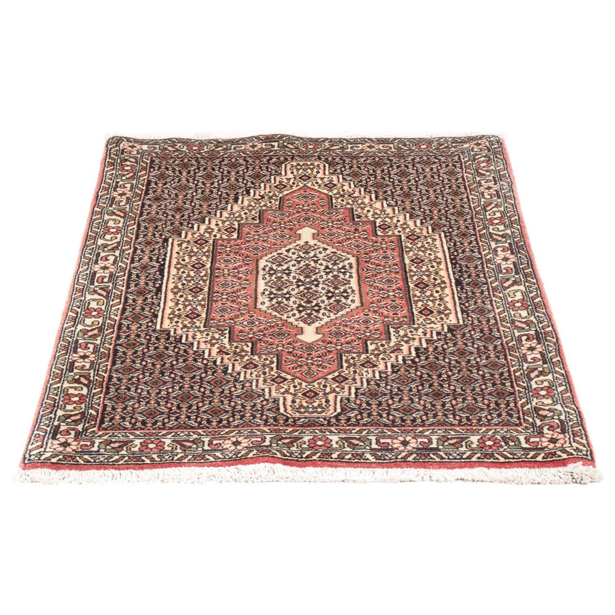 Alfombra persa - Clásica - 112 x 76 cm - rojo claro