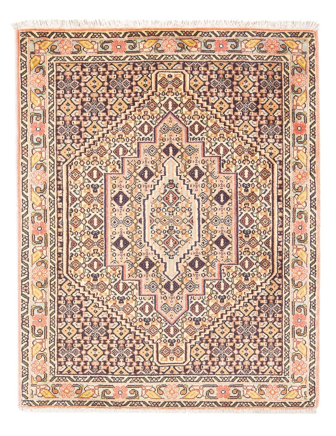 Alfombra persa - Clásica - 110 x 73 cm - beige claro