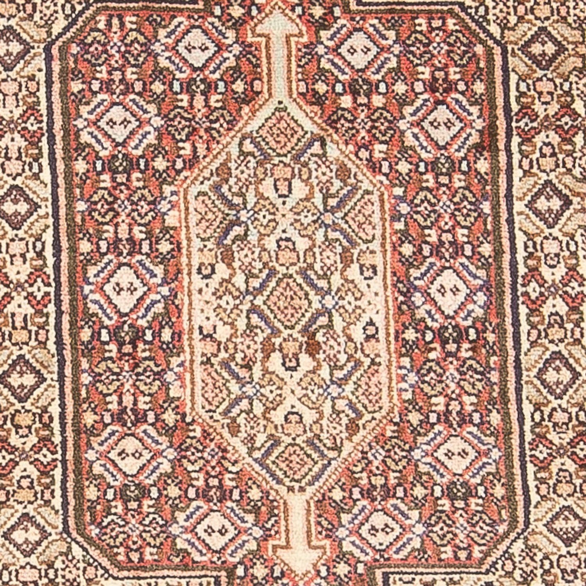 Alfombra persa - Clásica - 116 x 70 cm - rojo claro
