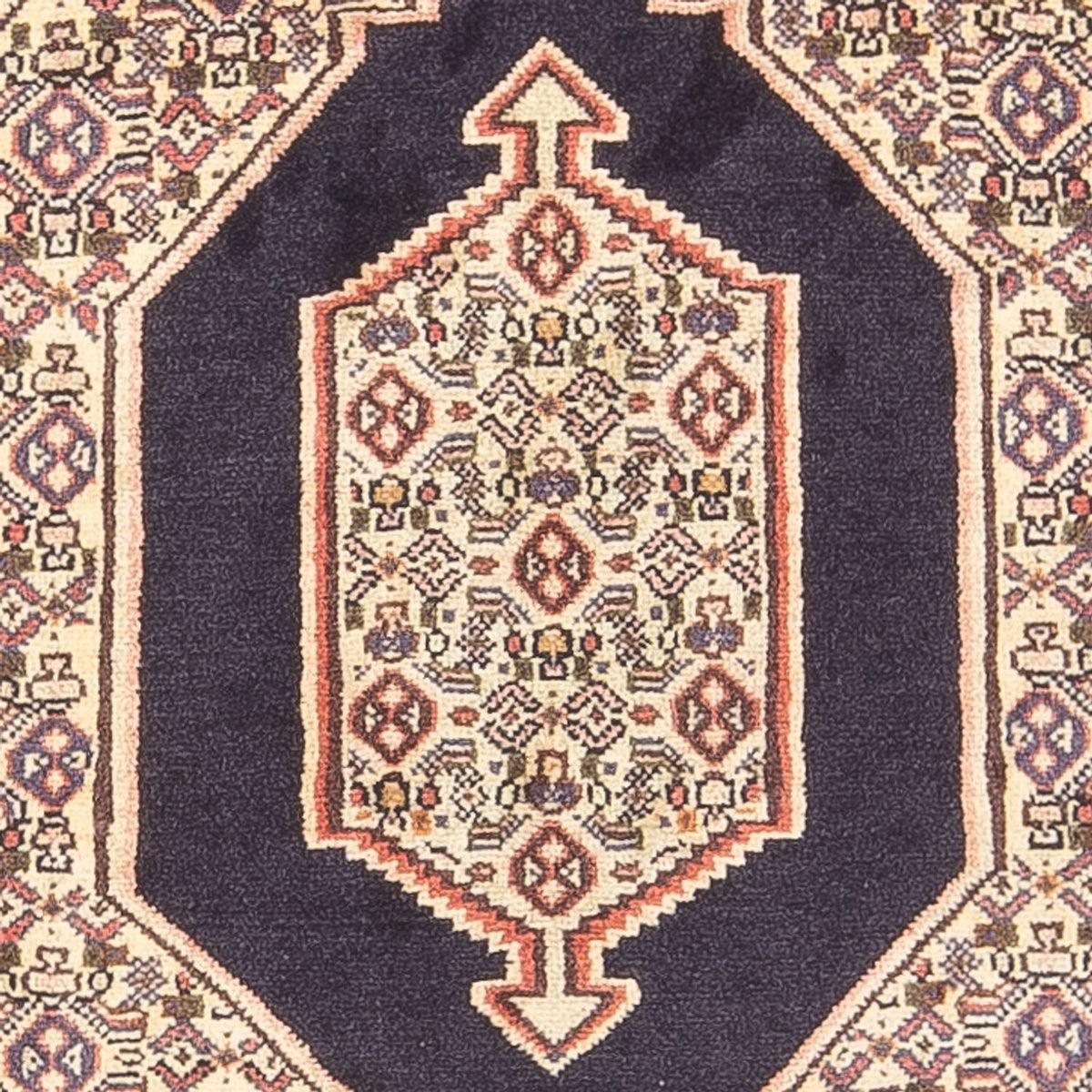 Alfombra persa - Clásica - 112 x 74 cm - azul oscuro