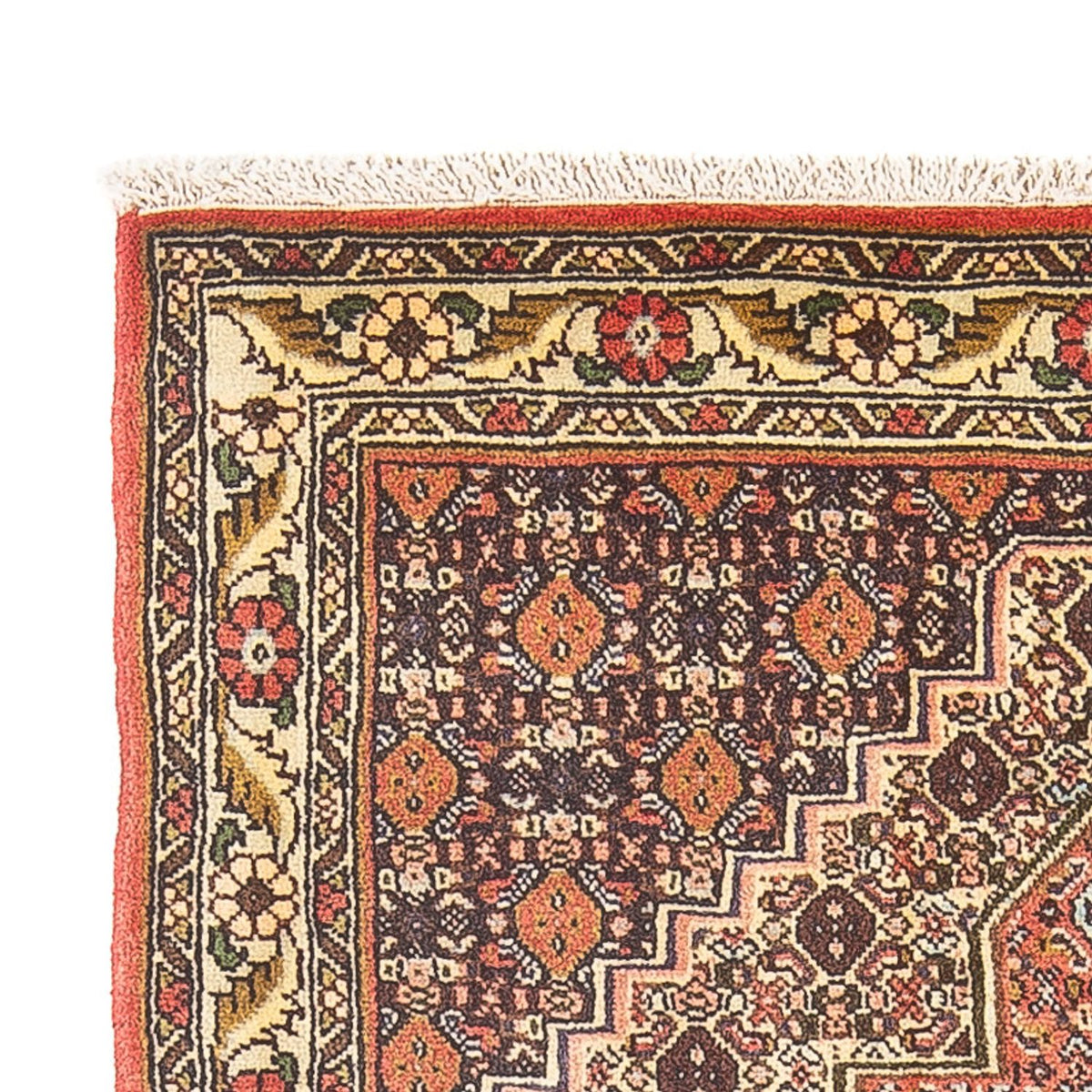 Alfombra persa - Clásica - 107 x 76 cm - beige claro