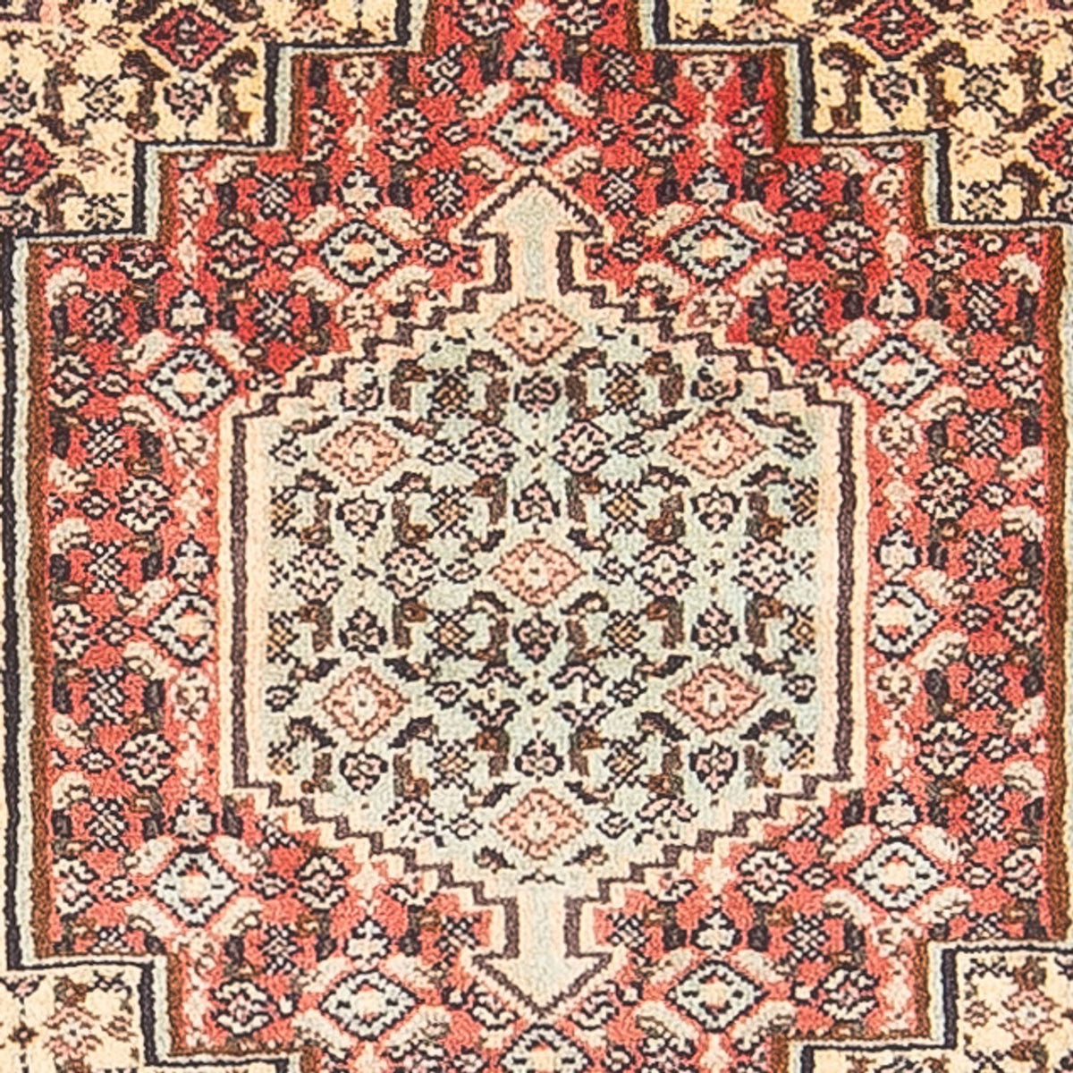 Alfombra persa - Clásica - 94 x 73 cm - rojo claro
