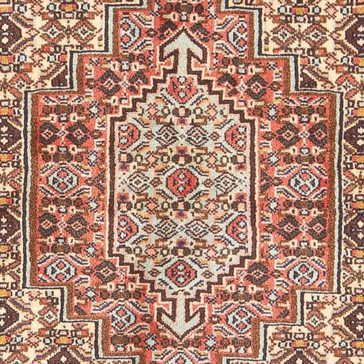 Alfombra persa - Clásica - 108 x 76 cm - azul oscuro