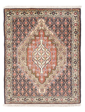 Alfombra persa - Clásica - 105 x 78 cm - azul oscuro