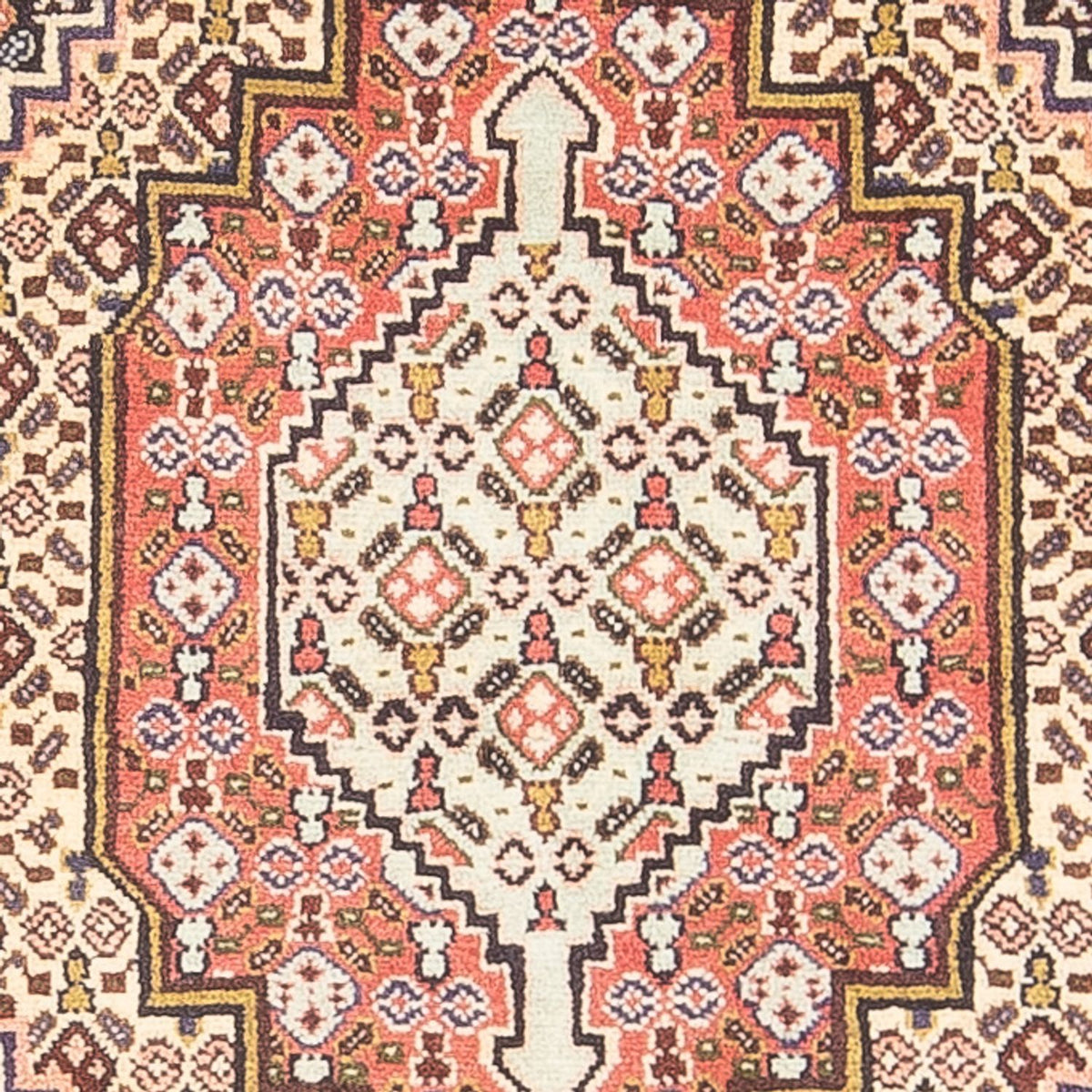 Alfombra persa - Clásica - 105 x 78 cm - azul oscuro