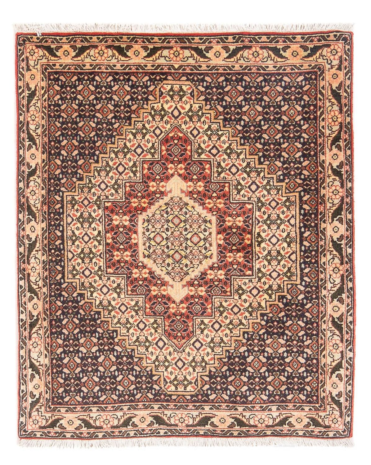 Alfombra persa - Clásica - 103 x 76 cm - beige