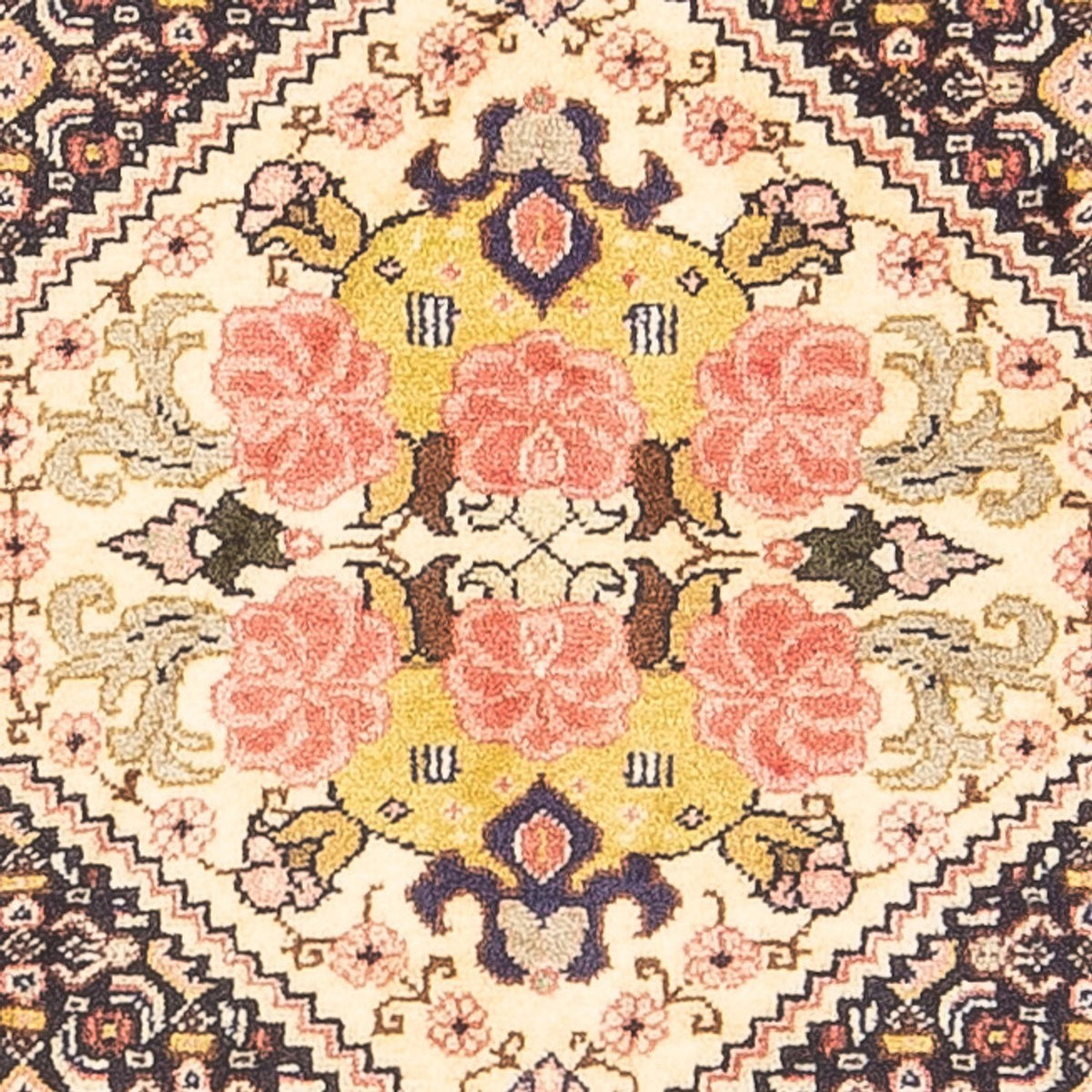 Alfombra persa - Clásica - 98 x 74 cm - azul oscuro