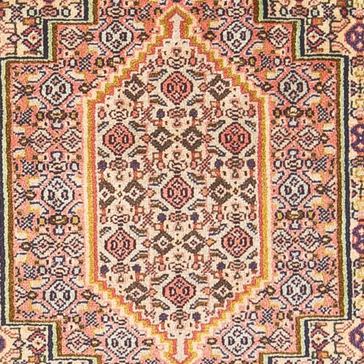 Alfombra persa - Clásica - 98 x 75 cm - azul oscuro