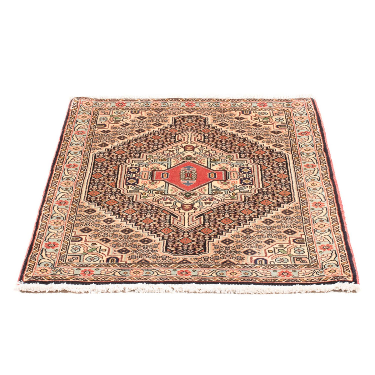 Alfombra persa - Clásica - 103 x 72 cm - multicolor