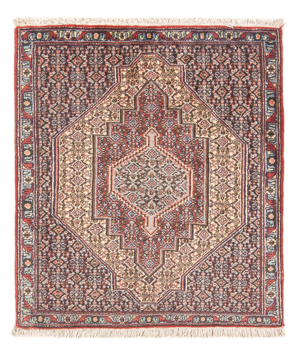 Alfombra persa - Clásica - 96 x 74 cm - crema