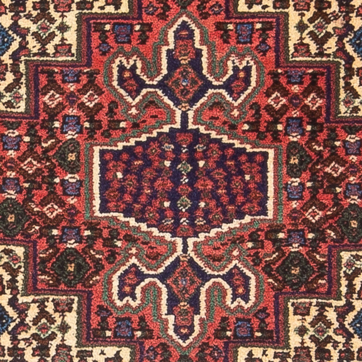 Alfombra persa - Clásica - 96 x 70 cm - crema