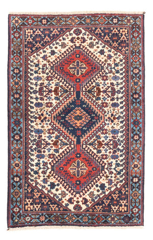 Alfombra persa - Nómada - 116 x 74 cm - crema