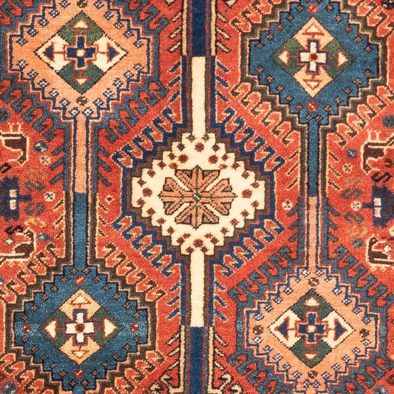Alfombra persa - Nómada - 125 x 80 cm - rojo