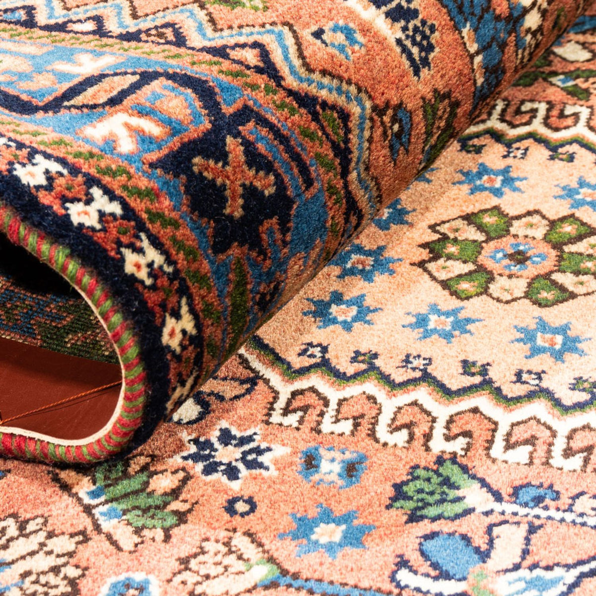 Alfombra de pasillo Alfombra persa - Nómada - 192 x 80 cm - rojo
