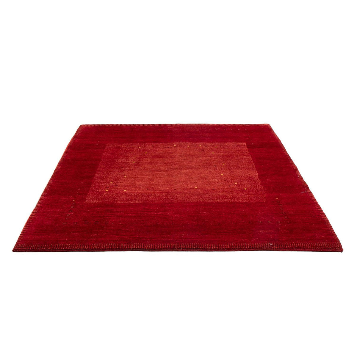 Alfombra Gabbeh - Persa - 182 x 150 cm - rojo