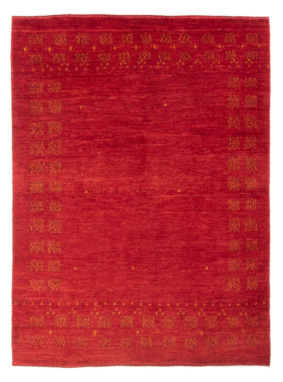 Alfombra Gabbeh - Persa - 175 x 138 cm - rojo