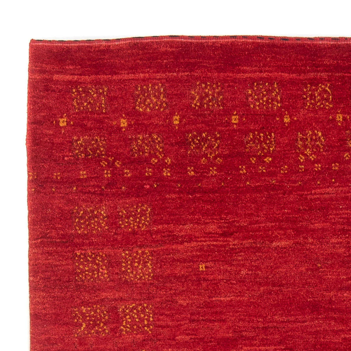 Alfombra Gabbeh - Persa - 175 x 138 cm - rojo