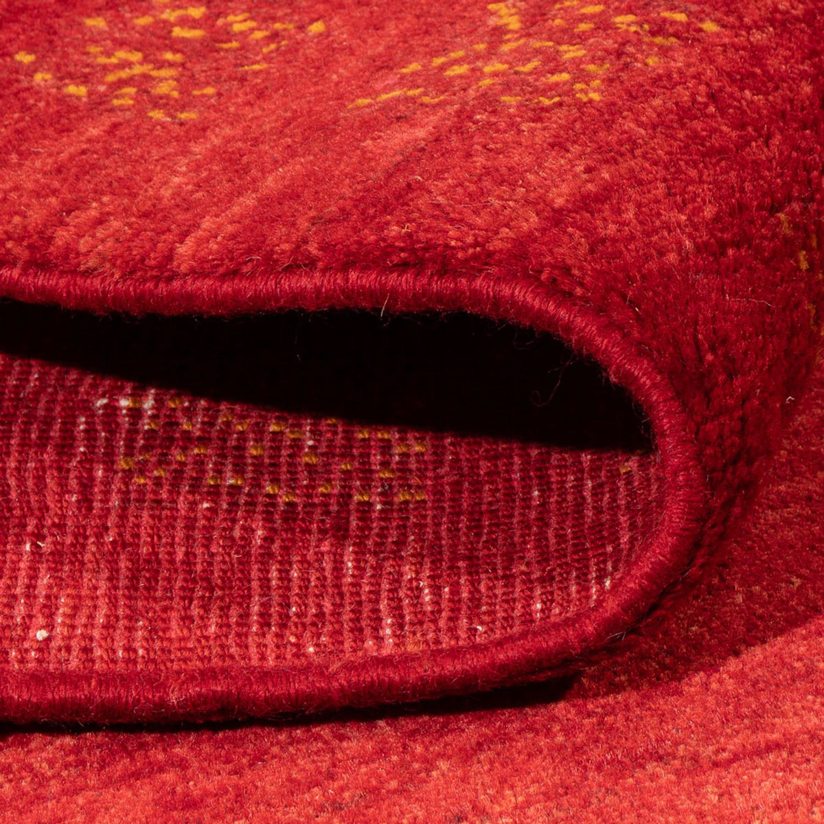 Alfombra Gabbeh - Persa - 175 x 138 cm - rojo