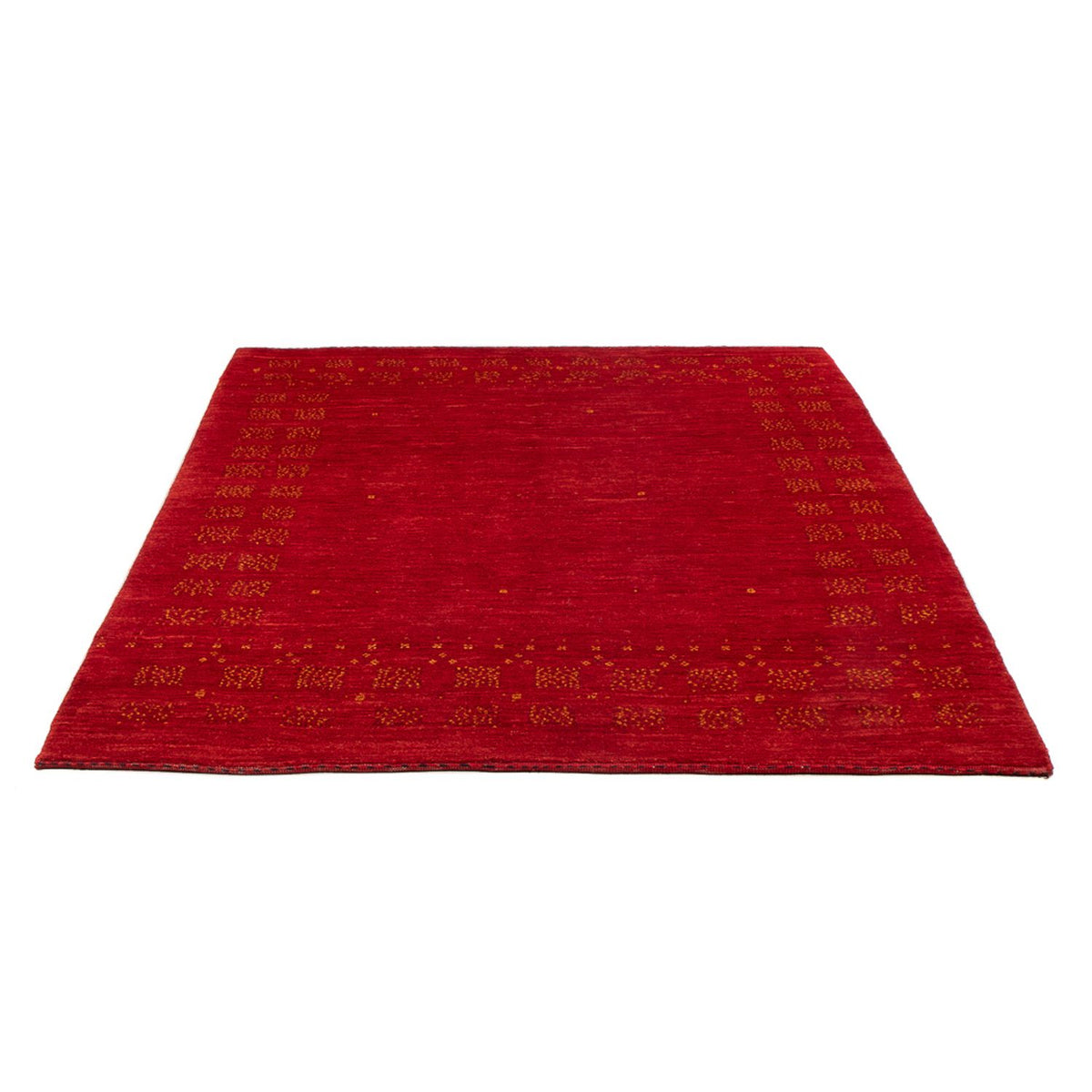 Alfombra Gabbeh - Persa - 175 x 138 cm - rojo