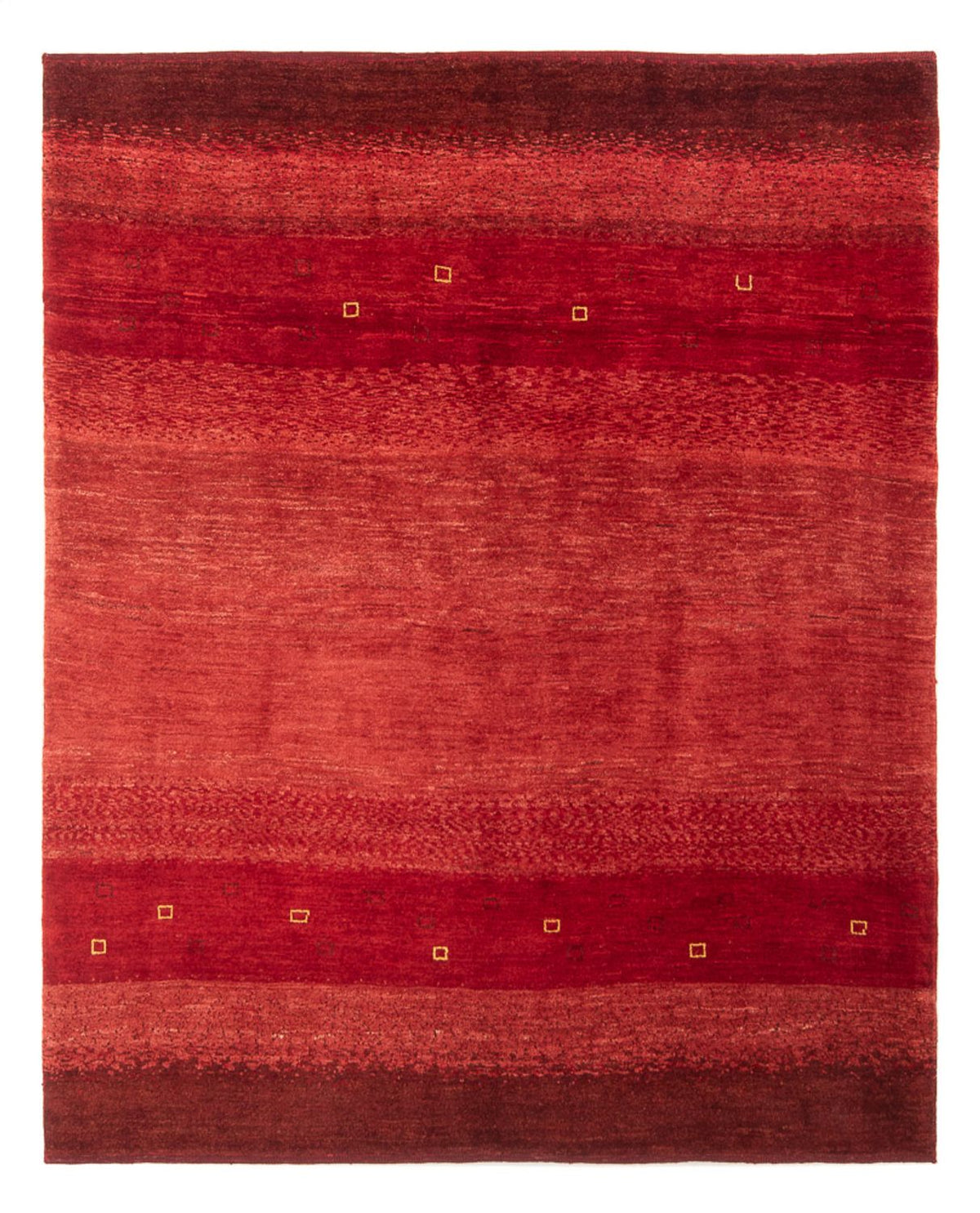Alfombra Gabbeh - Persa - 183 x 152 cm - rojo