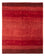 Alfombra Gabbeh - Persa - 183 x 152 cm - rojo