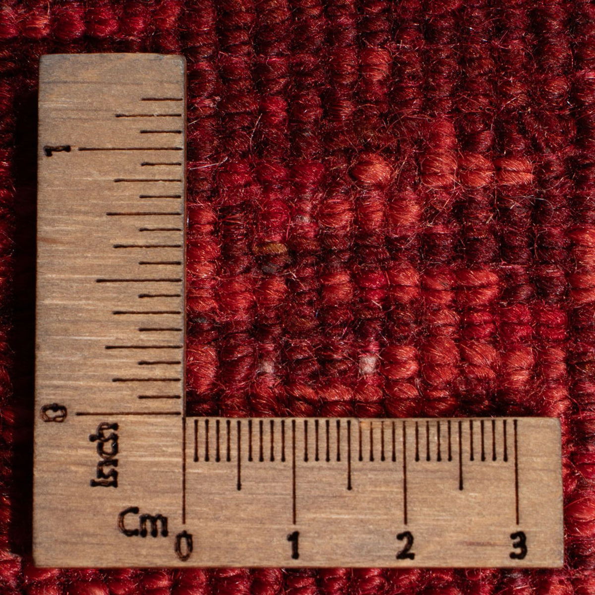 Alfombra Gabbeh - Persa - 183 x 152 cm - rojo