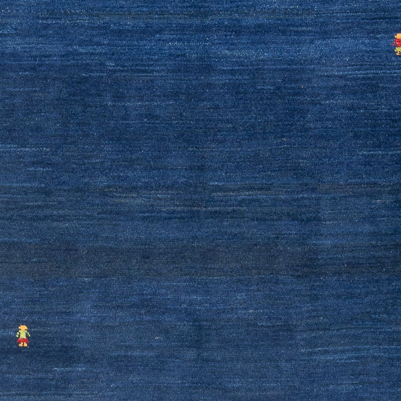 Alfombra Gabbeh - Persa - 195 x 155 cm - azul oscuro