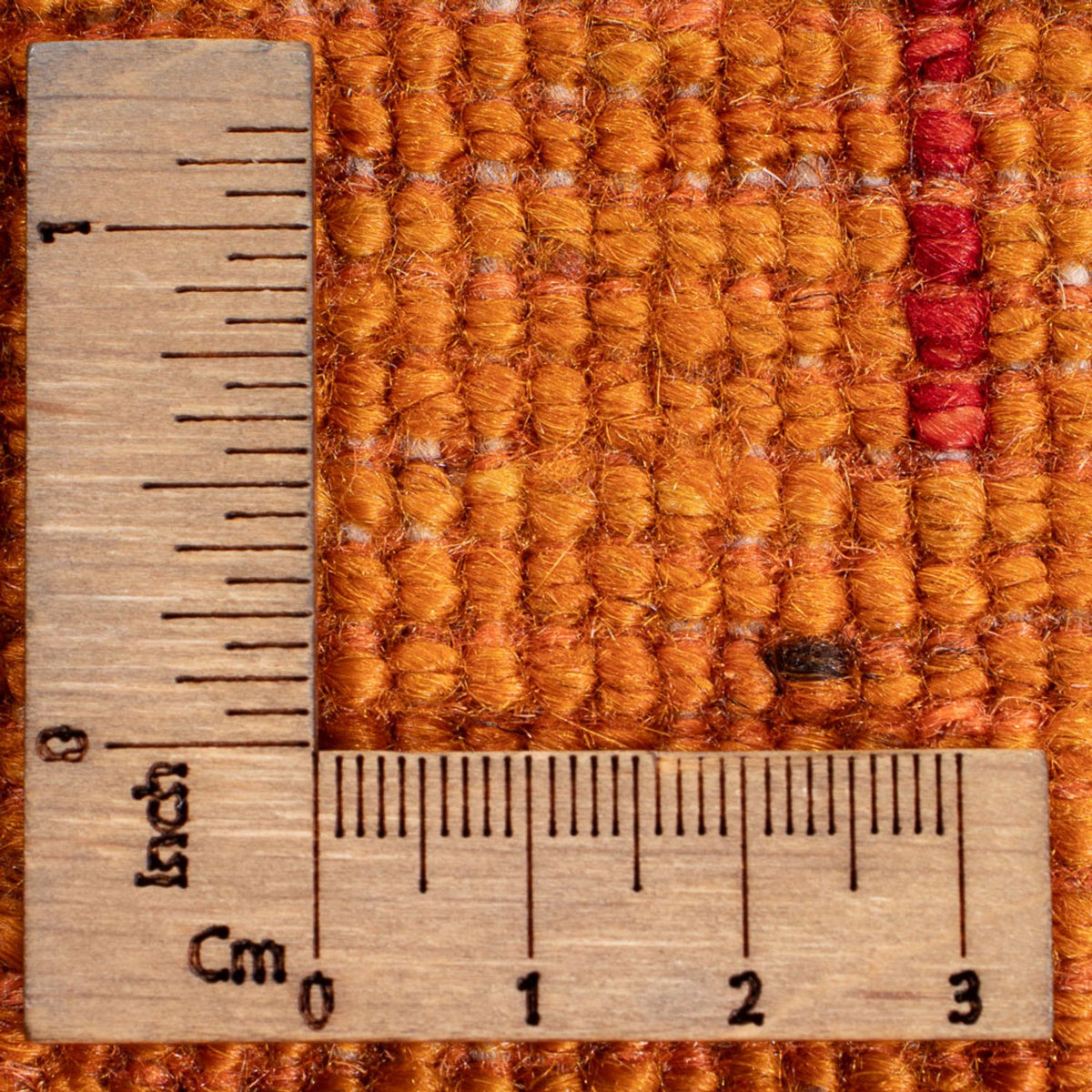 Alfombra Gabbeh - Persa - 203 x 142 cm - naranja