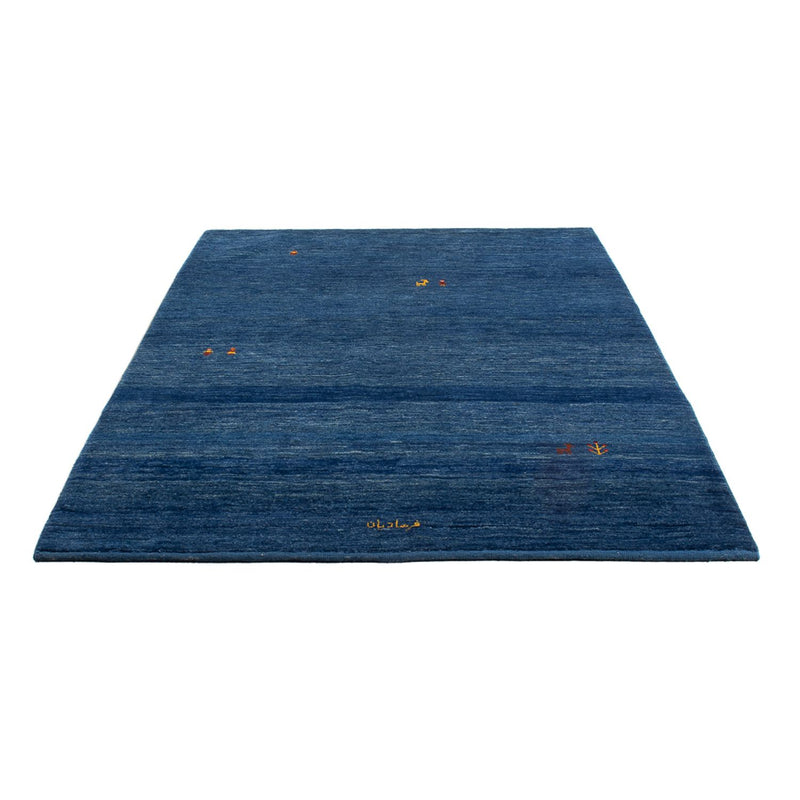 Alfombra Gabbeh - Persa - 205 x 145 cm - azul oscuro