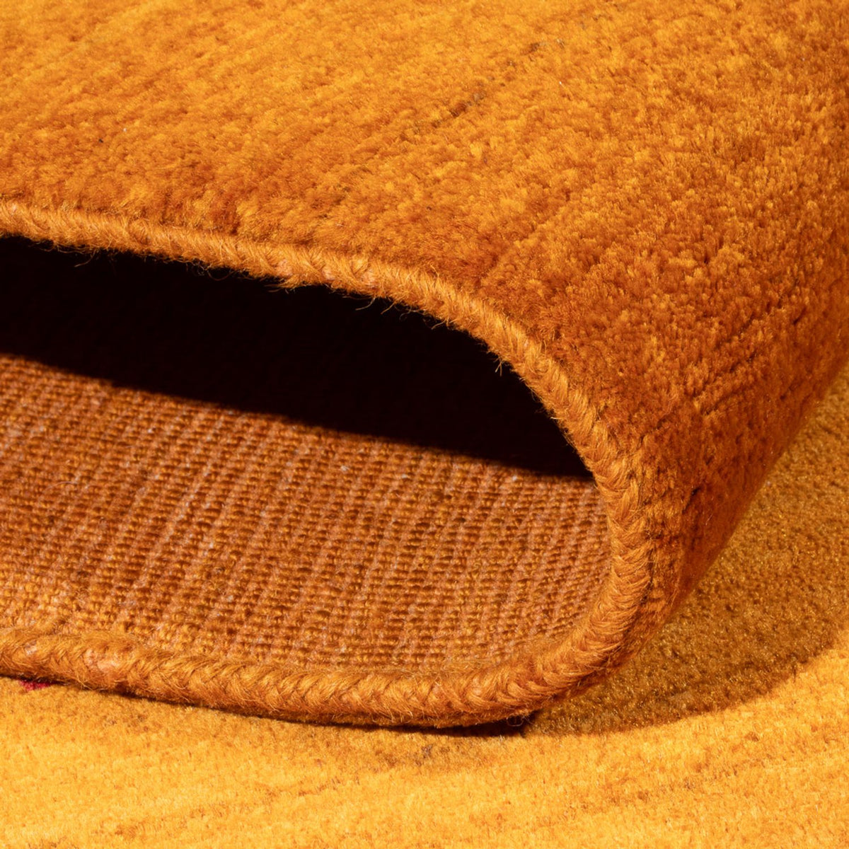 Alfombra Gabbeh - Persa - 202 x 140 cm - naranja