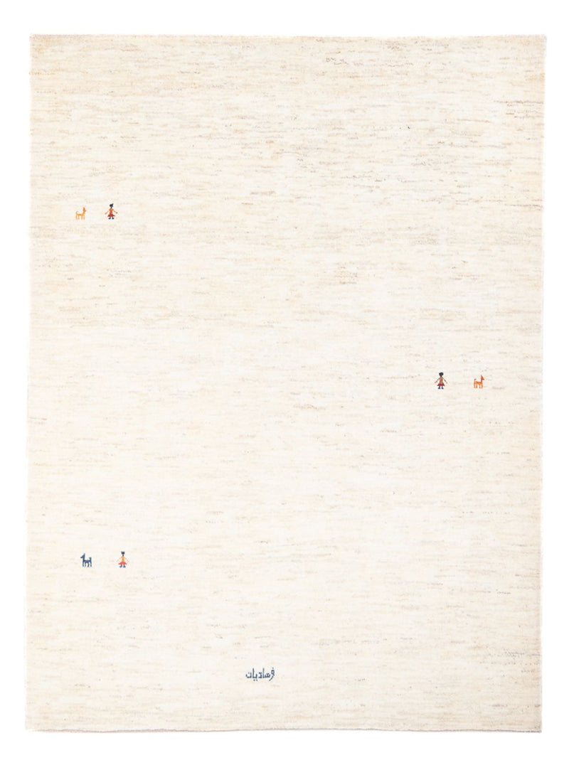 Alfombra Gabbeh - Persa - 196 x 152 cm - beige
