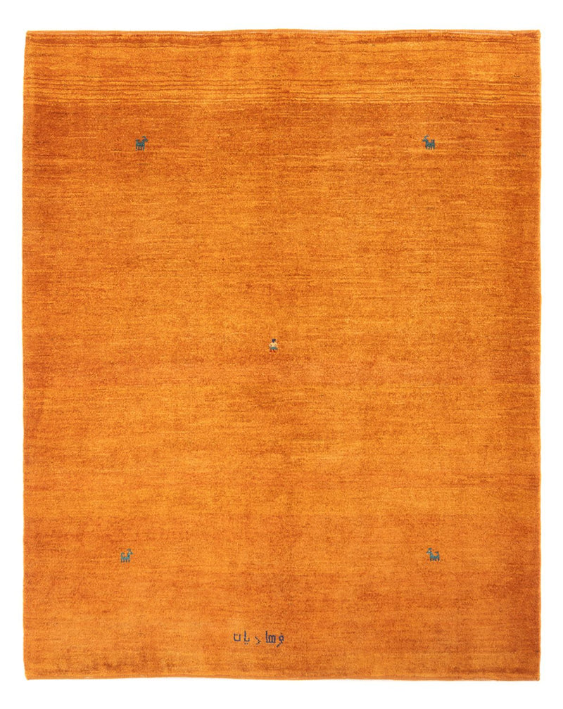 Alfombra Gabbeh - Persa - 199 x 149 cm - naranja