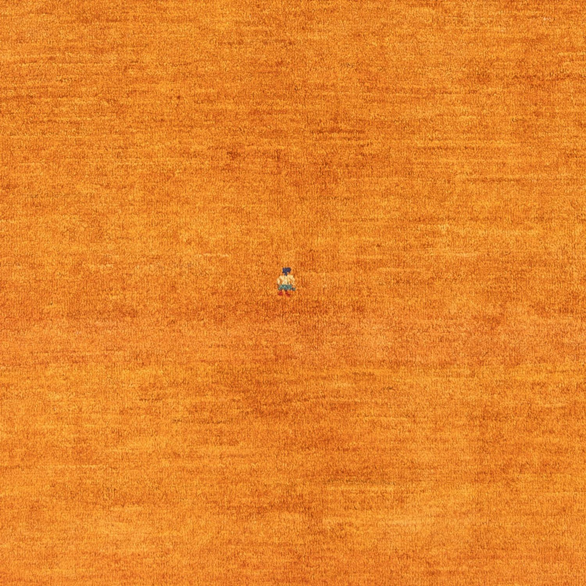 Alfombra Gabbeh - Persa - 199 x 149 cm - naranja