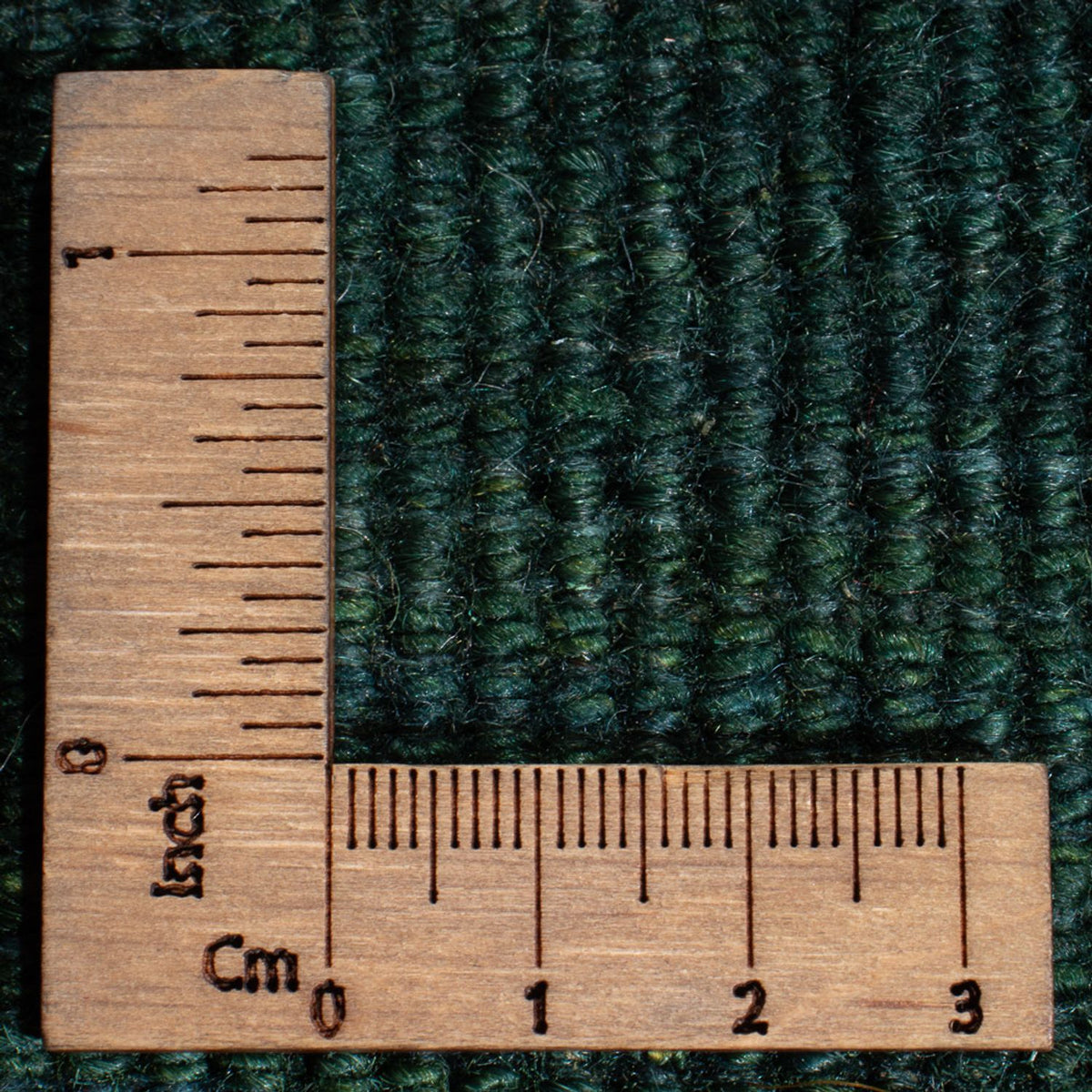 Alfombra Gabbeh - Persa - 205 x 140 cm - verde oscuro