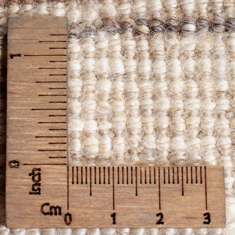 Alfombra Gabbeh - Persa - 198 x 150 cm - blanco