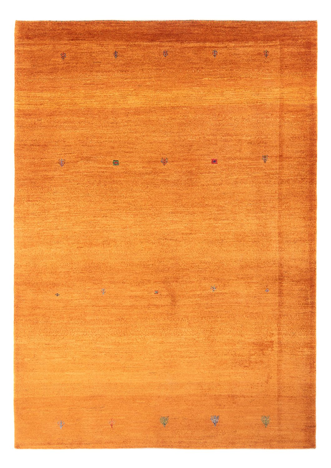 Alfombra Gabbeh - Persa - 201 x 150 cm - naranja